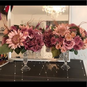 Beautify any space with these floral centerpieces.